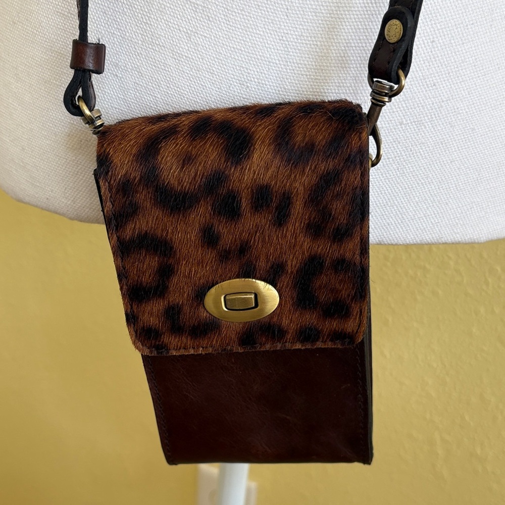Patricia Nash Animal Print Crossbody Bag